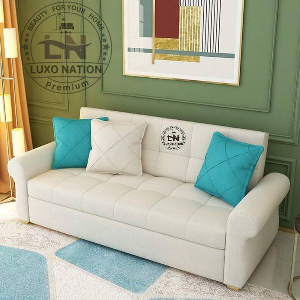 Luxo Nation 3 Seater Sofa Cum Bed – Sleek Design & Premium Comfort